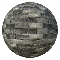 PBR Texture of Wall Stones 4K